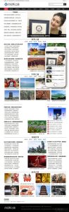 吉尼斯世界纪录新闻资讯类网站模板(带手机移动端)-网站源码网
