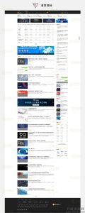 高仿《BTC123》区块链门户网站源码 带采集-网站源码网