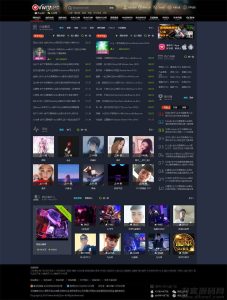 CSCMS V4.1仿清风dj舞曲网音乐网站源码-网站源码网