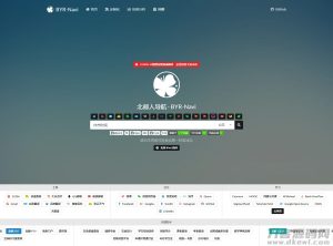 BYR-Navi-master好看有个性的网站技术导航源码-网站源码网