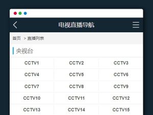 电视视频直播在线播放网站PHP源码V1.2-网站源码网