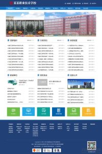 高等院校学院学校类网站源码 政府单位学院学校网站织梦模板(带手机版数据同步)-网站源码网
