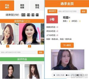响应式投票评选系统V3.2.1-礼物献花版（支持微信）-网站源码网