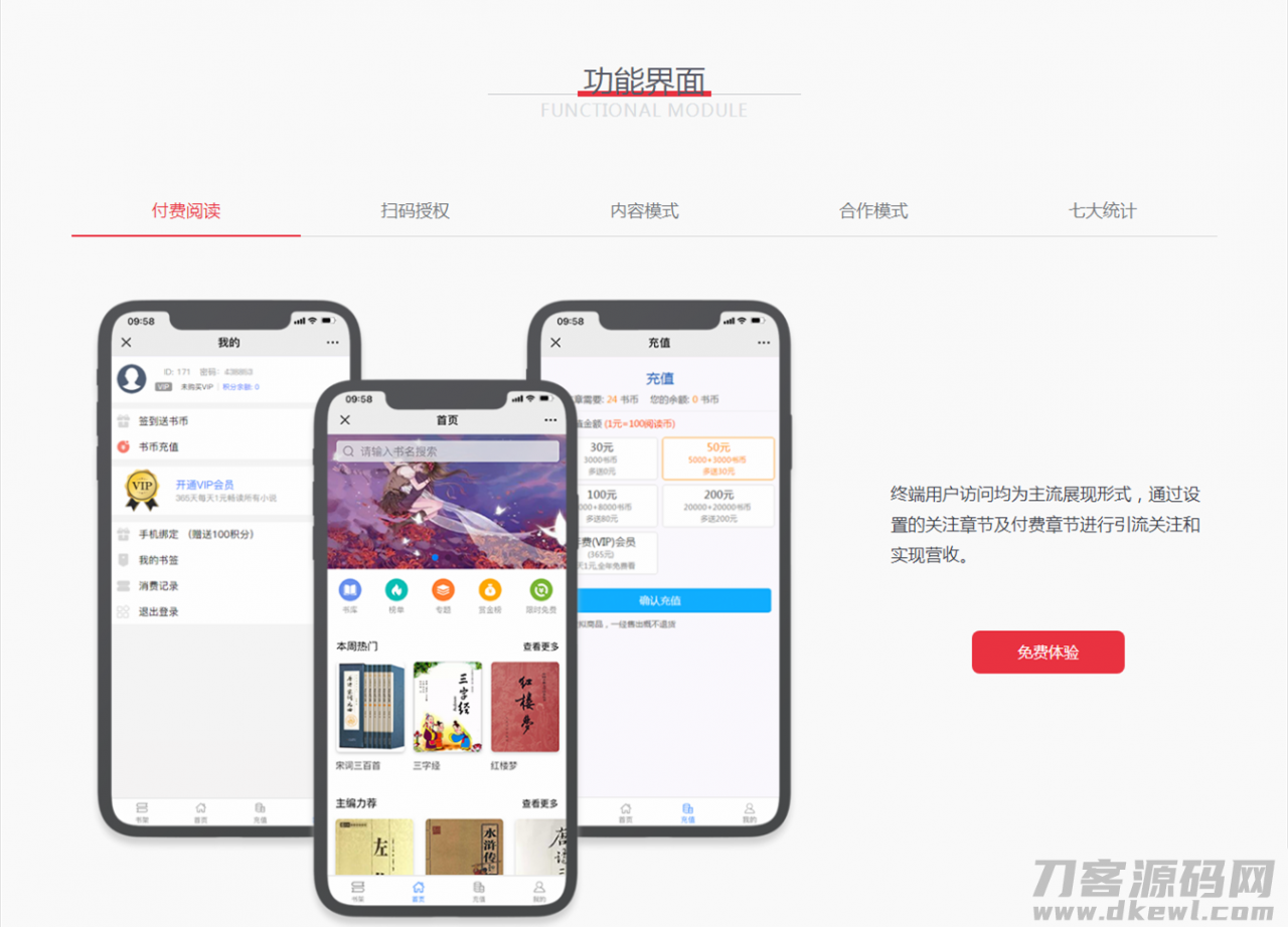 草莓CDMS原创内容分销系统-微信小说平台系统v1.0-网站源码网