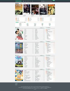 苹果cms v10 仿电影淘淘PC+WAP模板-网站源码网