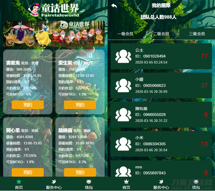 图片[4]-童话世界金融区块链区块宠物源码_附视频教程-网站源码网