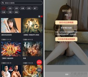 最新打赏系统云赏8.2 包天月季年视频打赏会员版 /影视付费系统 内置支付接口-网站源码网