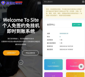 源支付3.1版本全开源版+店员监控软件+手机监控APP源码-网站源码网