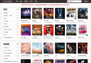 2030影院群站专用苹果CMS10自适应手机电影整站源码影视模板-网站源码网