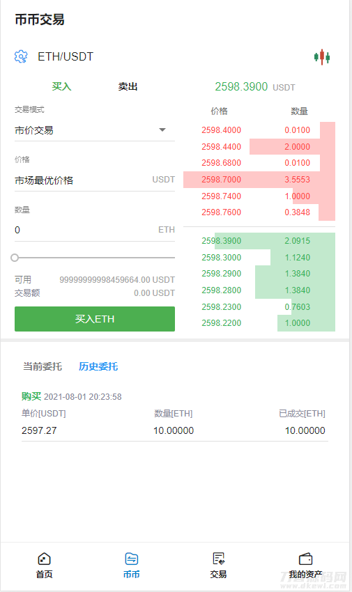 图片[4]-【区块链合约交易所源码】新币币交易所USDT秒合约杠杆C2C法币交易-网站源码网