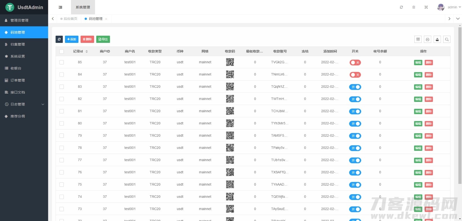 图片[5]-某站卖5000元的USDT跑分源码TRC20协议ERC20协议监听自动回调usdt支付系统源码带三级分销-网站源码网
