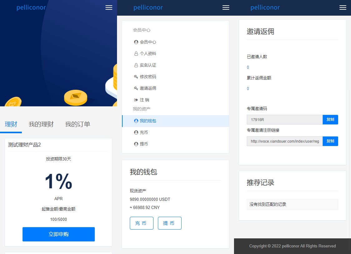 图片[4]-USDT理财虚拟锁仓货币投资理财定期活期出海源码_双语言区块链理财系统-网站源码网