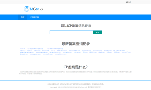 2022最新ICP备案查询系统源码_域名工信部备案查询系统-网站源码网