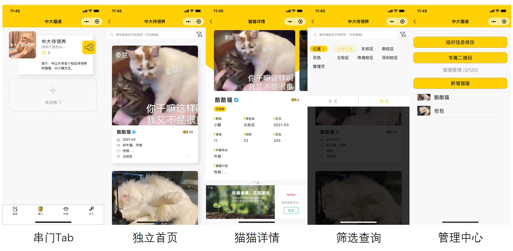 图片[3]-校园流浪猫信息记录和分享的小程序源码-网站源码网