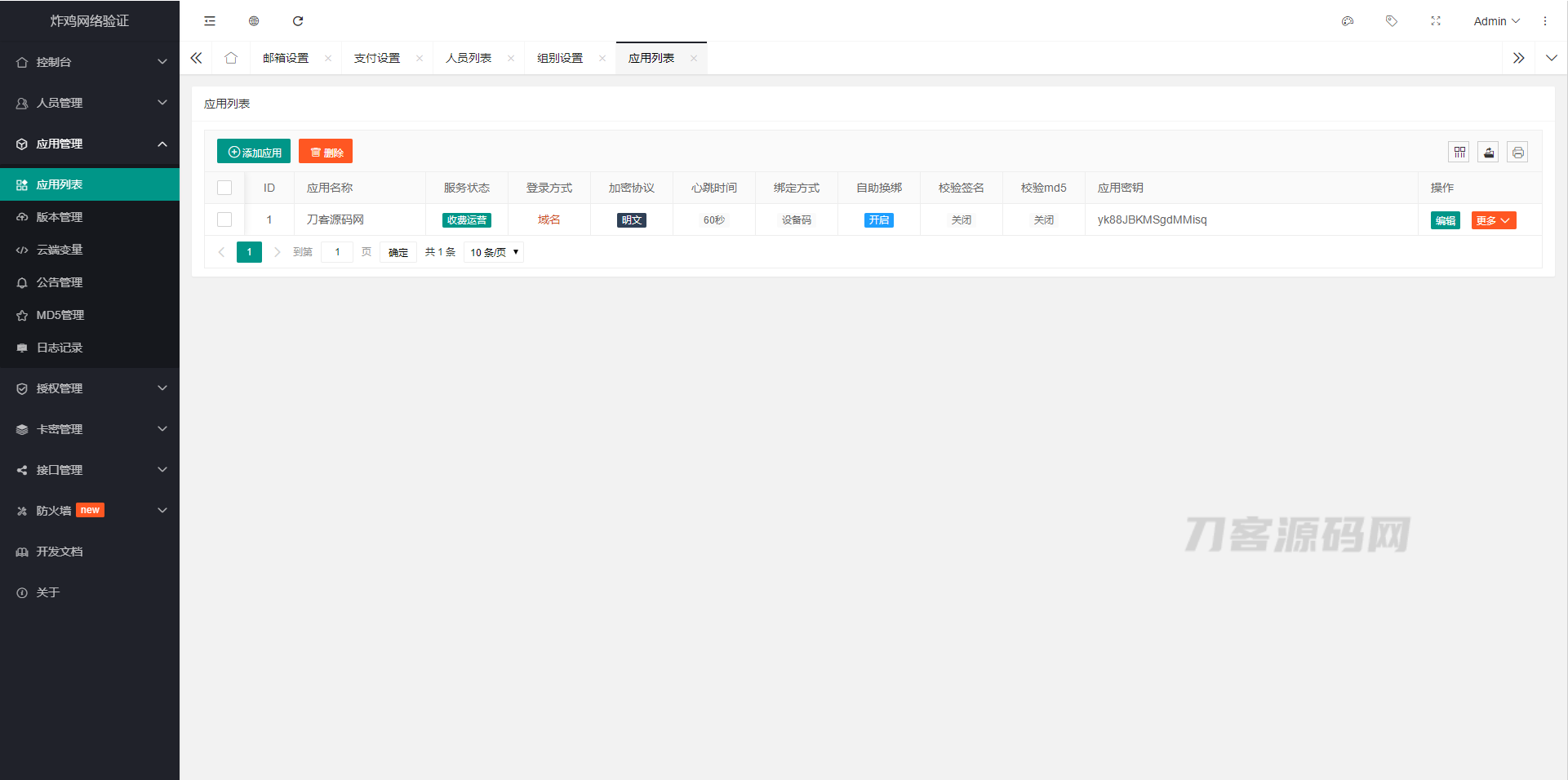 图片[3]-炸鸡网络验证系统-网站源码网