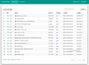 彩虹外链网盘V5.3新增用户系统与分块上传-网站源码网