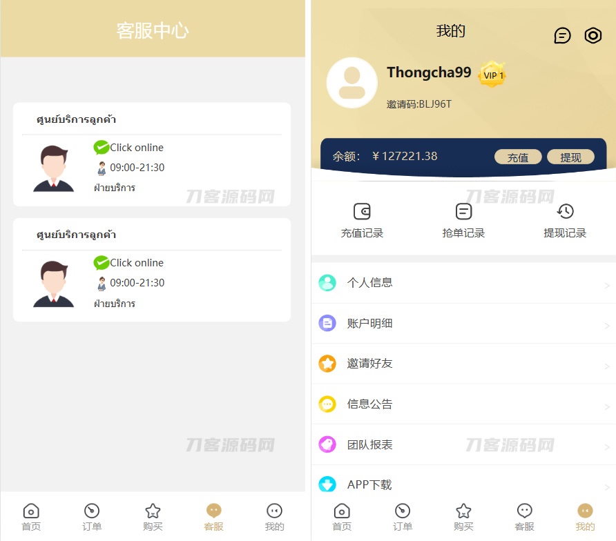 图片[3]-最新版基于TP开发的9国语言海外多语言刷单抢单源码+9色前端UI-网站源码网