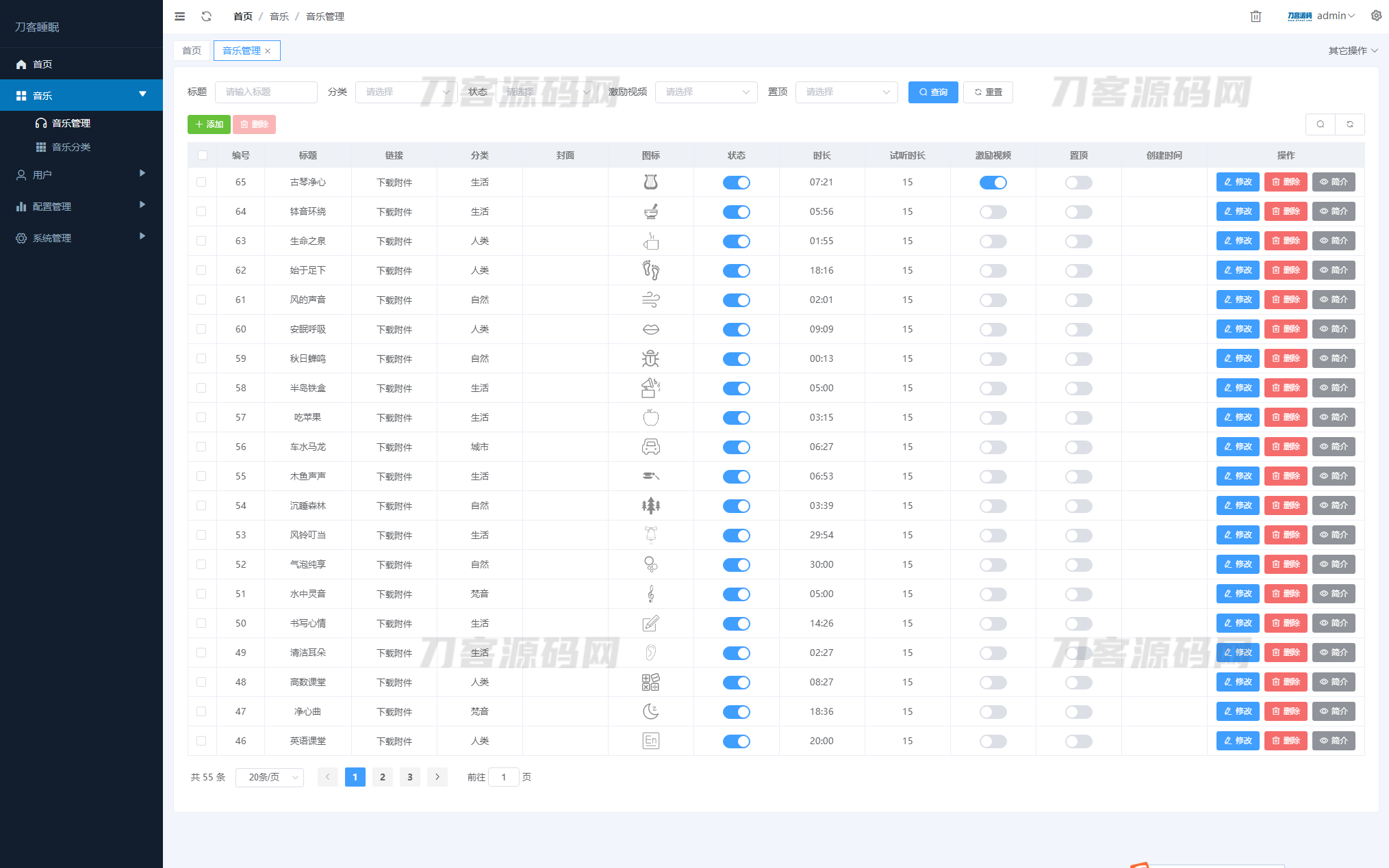 图片[3]-睡眠助手/白噪音/助眠夜曲微信小程序源码 附教程-网站源码网