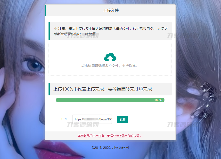 图片[2]-2023最新临时文件上传存储分享系统 临时文件网盘系统源码-网站源码网