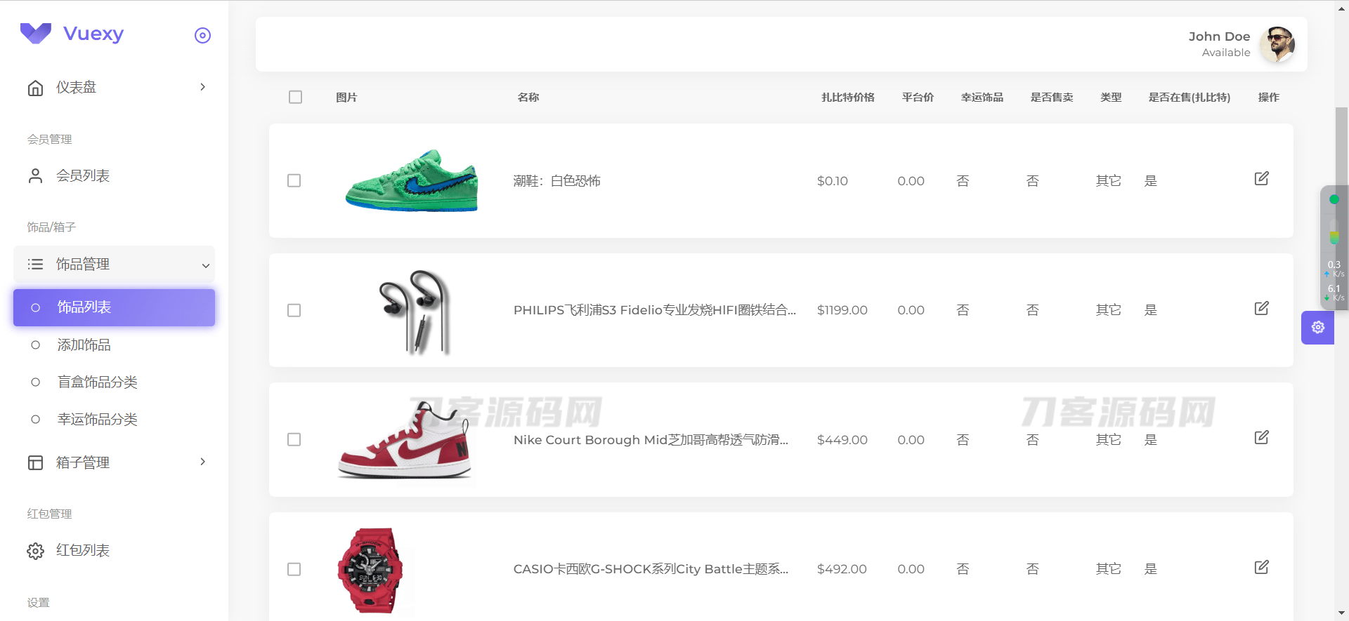 图片[9]-仿CSGO盲盒开箱源码 盲盒商城源码 盲盒开箱源码 潮物盲盒商城源码-网站源码网