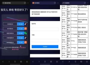 短视频抖音查投诉系统源码 分享支持ad生成卡密功能-网站源码网