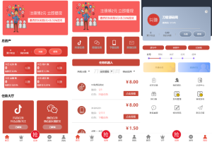 抖音在线点赞任务发布接单运营平台PHP网站源码 多个支付通道+分级会员制度-网站源码网