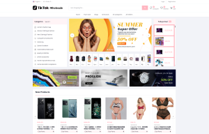 TikTok多语言商城系统源码+落地页 附搭建教程-网站源码网