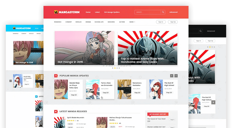 Madara 2.2.2.1主题源码 | 响应式WordPress漫画小说主题模板-网站源码网