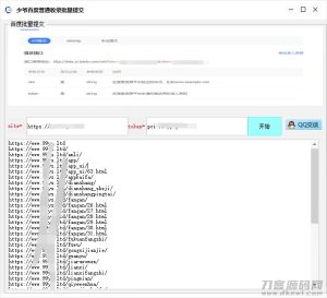 百度API收录批量一键提交工具软件-网站源码网