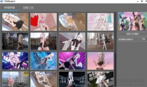 Windows10动态壁纸Wallpaper软件-网站源码网