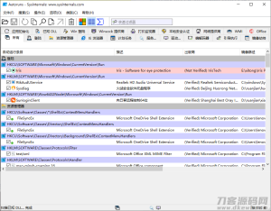 Autoruns系统启动项管理工具v14.01-网站源码网