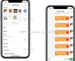 即时通讯IM系统（H5+安卓+IOS)客户端 支持红包转账 朋友圈 附视频教程-网站源码网